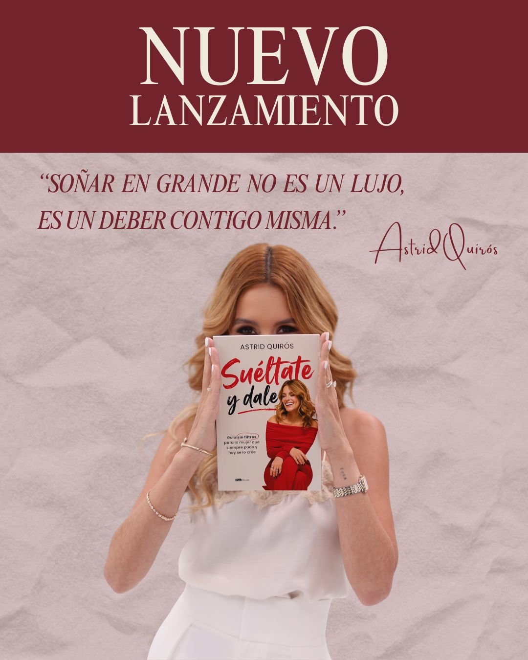 Nuevo lanzamiento — Astrid Quirós